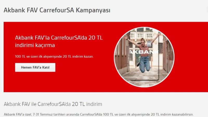 Akbank'tan 26 Yaş Altı Gençlere Duyuru: FAV'a Katıl, 20 TL'lik Alışveriş İndiriminden Yararlan! 3