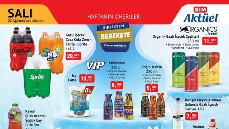 2 Ağustos BİM Aktüel Ürün Kataloğu Yayınlandı! Gelecek Hafta Gaziantep BİM'lerinde Bebek Bezlerinden Atıştırmalıklara Kadar Tüm Ürünler, Dip Fiyatlardan Satışa Sunulacak! 2