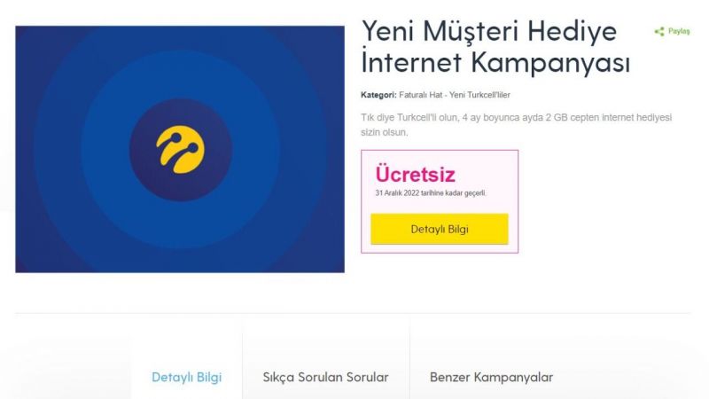 Turkcell'den Yeni Duyuru: 8 GB Hediye Edilecek! 2