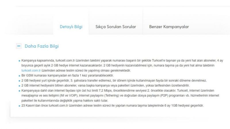 Turkcell'den Yeni Duyuru: 8 GB Hediye Edilecek! 3