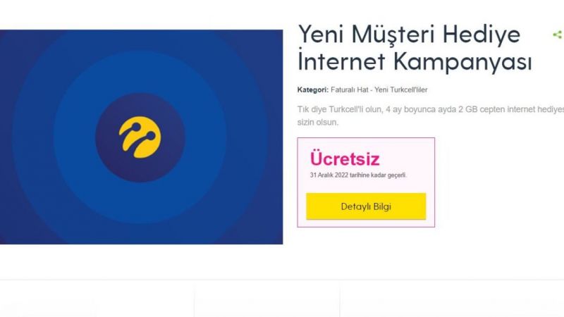 Turkcell 8 GB Bedava İnternet Dağıtacak! Tek Şart Açıklandı... 3