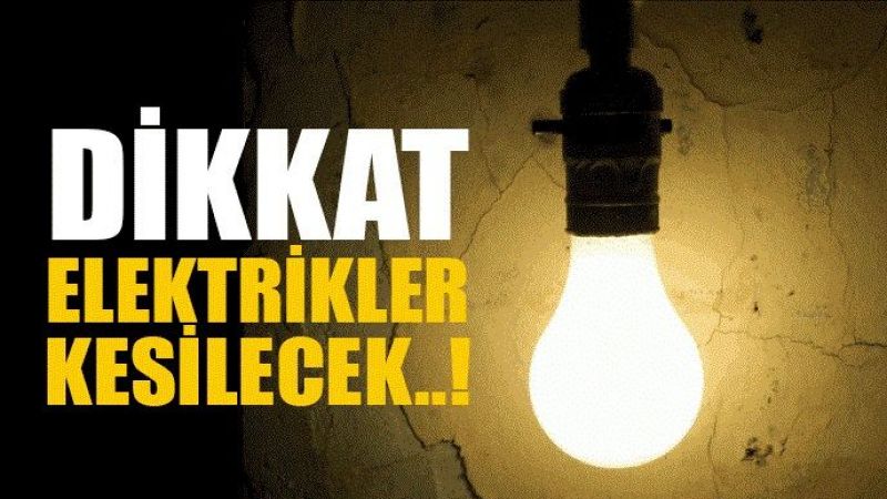 11 Ağustos 2022 Gaziantep Elektrik Kesintisi Tam Liste! Gaziantep Elektrik Kesintileri Nerelerde Olacak? 1