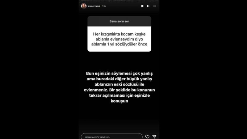 Esra Ezmeci'ye Gelen Soru “Bunlar Nasıl İlişkiler” Dedirtti: Daha Önce Sözlü Olduğu Kadının Kardeşi İle Evlenen Adam... 2