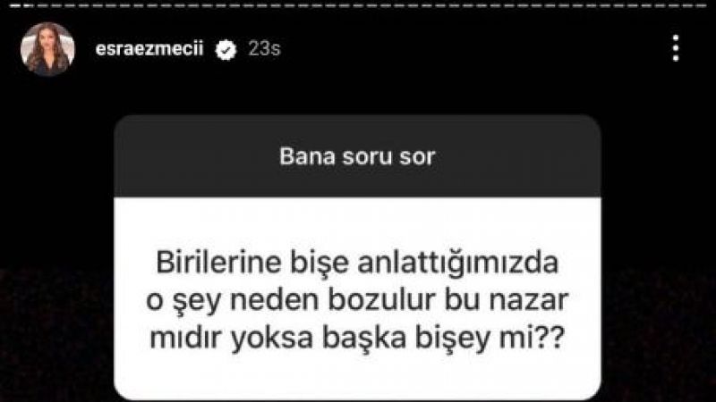 Uzman Psikolog Esra Ezmeci'ye Gelen Nazar Sorusu, Gündem Oldu! “Birilerine Bir Şey Anlattığımızda Neden Bozulur?” Ünlü Psikolog Yanıtladı! 2