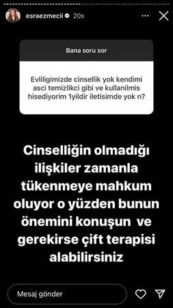 ‘Evliliğimizde Cinsel İlişki Yok’ Dedi! Sosyal Medyada Yer Yerinden Oynadı! Esra Ezmeci’nin Takipçisi Herkesi Şaşkına Çevirdi! Meğer… 3