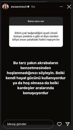 “Kocam Eltimi Çok İşveli Cilveli Buluyor…”  Esra Ezmeci’nin Takipçisinin Derdi, Herkesi Çılgına Çevirdi! “Kocam Eltimi Çok İşveli Cilveli Buluyor…” Tartışmalar Başladı, Esra Ezmeci Son Noktayı Koydu! 3