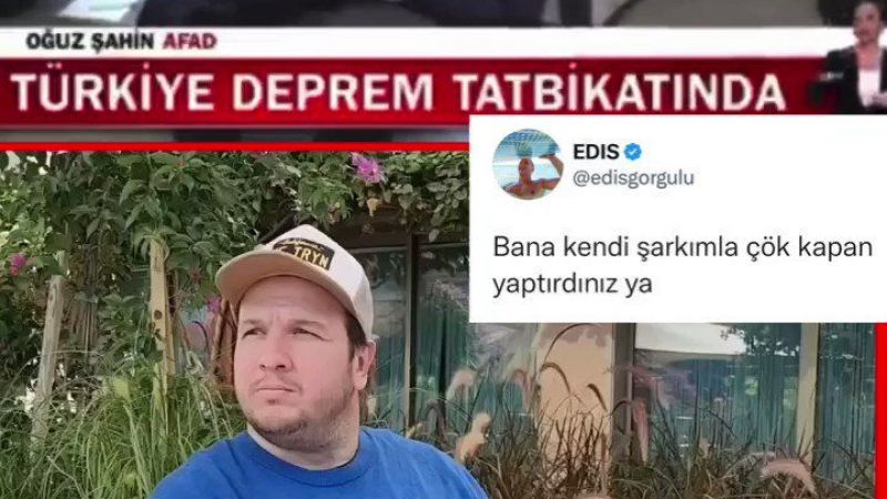 Deprem Tatbikatı Yapılacaktı; Edis’in Martılar Şarkısı Bir Anda Çalmaya Başladı! Çök, Kapan, Tutun Tatbikatında Edis Şoku Ünlüler Dünyasını Karıştırdı! Neler Oluyor? 3