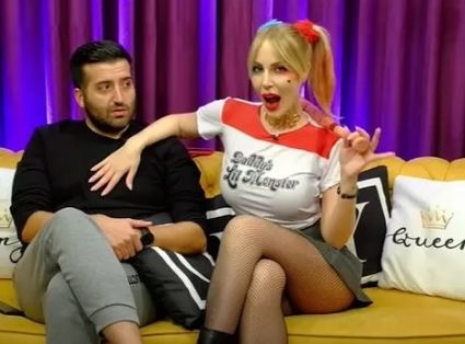 En Seksi Spiker Hande Sarıoğlu File çoraplı paylaşımıyla olay oldu! Spiker Hande Sarıoğlu, Harley Quinn kılığına girdi: "Günaha gireceğiz" 1