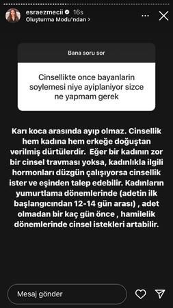 Bir erkekte olması gereken penis boyunu sordu, Psikolog Esra Ezmeci hemen cevabı yapıştırdı: “Cinsellikte boyutun dışında…” 3