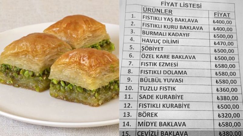 Gaziantep'te ZAMLAR! Esnafı, VATANDAŞI BİTİRDİ! Gazianteplilerin gözbebeği baklavaların fiyatları da arttı! İşte 2023 yılı Gaziantep güncel baklava fiyatları… 2