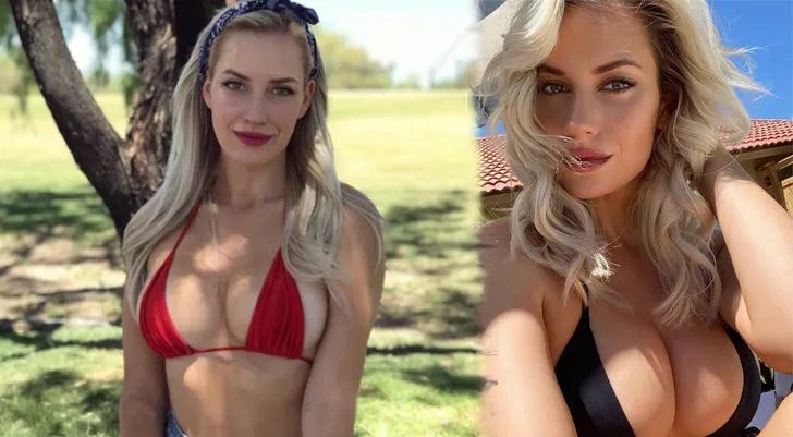 Eski golfçü Paige Spiranac çırılçıplak vücudunu sadece önlükle kapadı! OnlyFans hesabını tanıttığı pozlar sosyal medyayı salladı 1