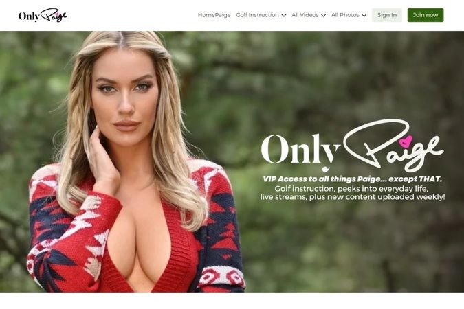 Eski golfçü Paige Spiranac çırılçıplak vücudunu sadece önlükle kapadı! OnlyFans hesabını tanıttığı pozlar sosyal medyayı salladı 3