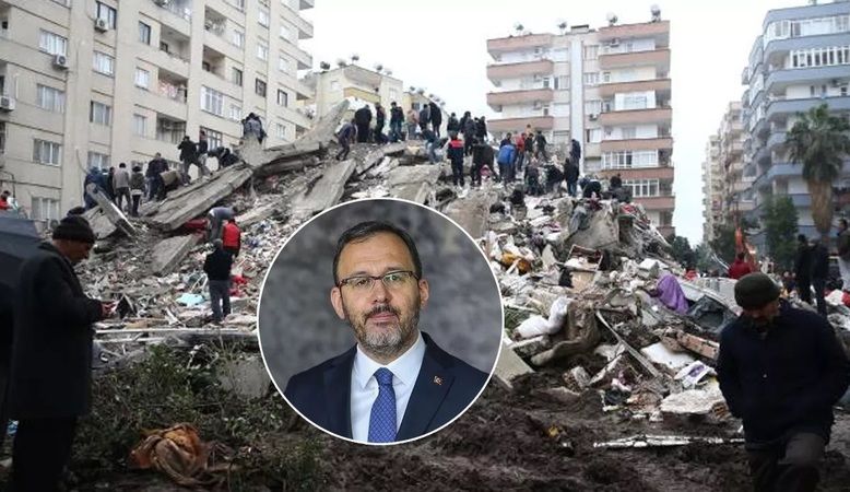 Deprem, her alanı etkiledi! Bakan Kasapoğlu, spor faaliyetlerine ilişkin beklenen açıklamayı az önce yaptı: “İkinci bir açıklamaya kadar durdurulmuştur…” 1