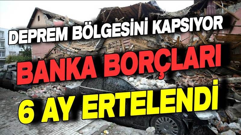 Gaziantep'te Depremzedelere Bankalardan Destek! Borçların Ertelenmesine Karar Verildi! 3