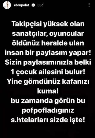 Büyük deprem sonrası ünlüler dünyası ikiye ayrıldı; Ebru Polat, sesini çıkarmayanları affetmedi! “Görün pohpohladığınız sahtekarları işte...” 3