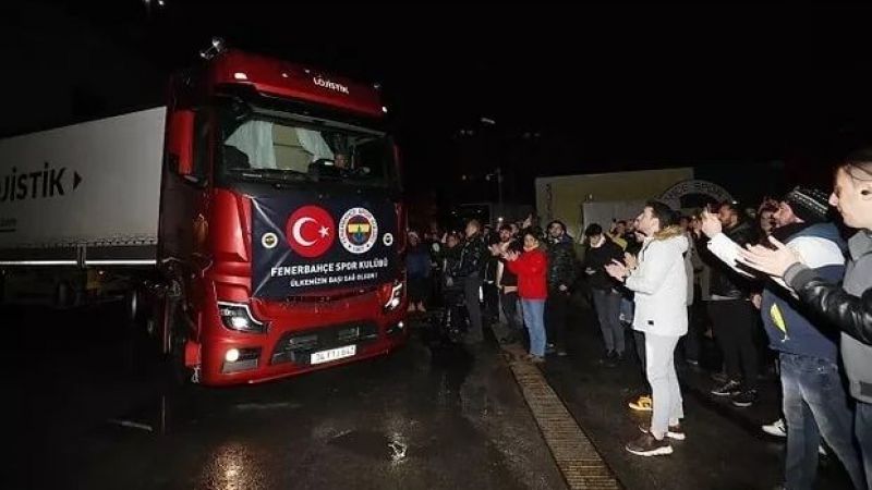 Fenerbahçe'nin Yardım Tırlarını Yağmalamak İsteyenler Yakalandı! Kulüp, Tırların Yağmalandığına Yönelik Çıkan Haberleri Yalanladı! 1