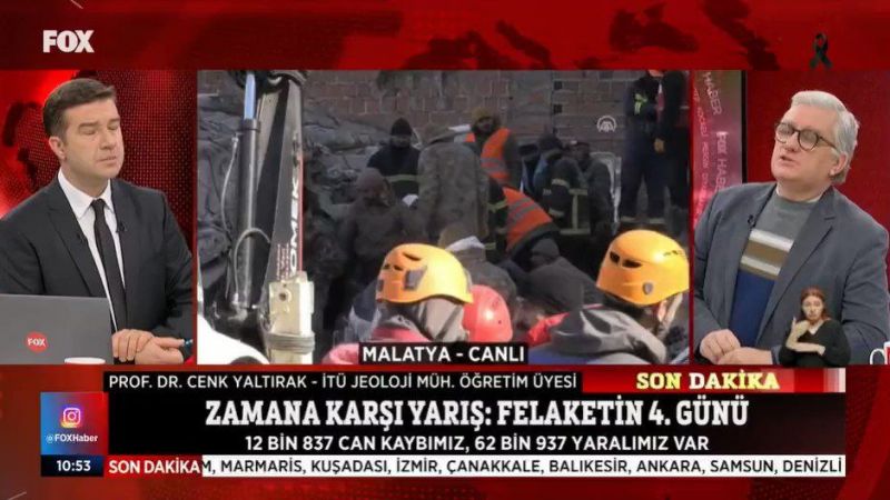 Jeofizik Mühendisi Cem Yaltırak, Canlı Yayında Yetkililere İsyan Etti! “O Şehirlerde Bulunan OSB’leri Kapatın!” 4