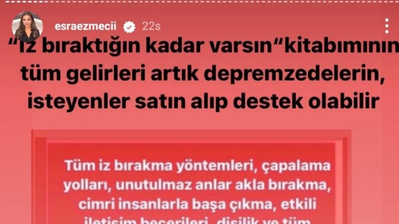 Esra Ezmeci'den Alkışlanacak Hareket: Kitabının Gelirini, Depremzedelere Bağışladı! Ünlü Psikolog, Depremzedelerin Sorularını Yanıtlayarak Korkularını Gidermeye Çalıştı! 3