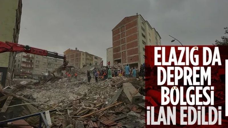 AK Partili İsim Açıkladı! Elazığ Da Afet Bölgesi Olarak Değerlendirilecek! 3