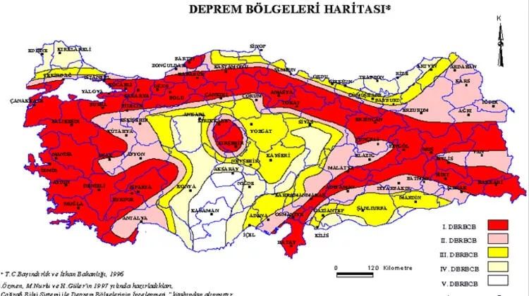 Deprem sonrası harita değişti; Gaziantep 3. riskli bölge statüsüne geçti! Aktif fay hattı olan bölgeler bir bir duyuruldu! İşte liste 2