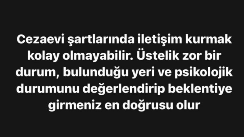 Eşi Cezaevinde Olan Kadının Paylaşımı Dikkat Çekti! Esra Ezmeci, O Absürt Paylaşıma Tepki Gösterdi! 4