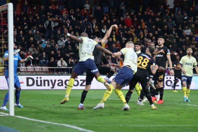 Spor Toto Süper Lig: Kayserispor: 1 - Fenerbahçe: 2 (Maç sonucu) 6