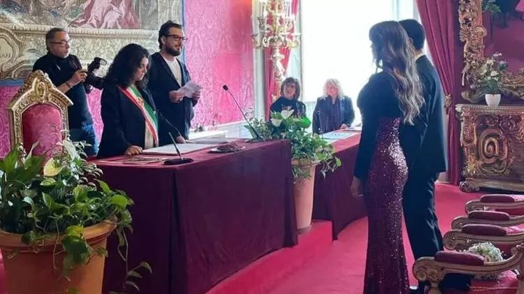 Onlarda İtalya’da Evlendi! Tuan Tunalı ve Angela Caccamo Dünya Evine Girdi! 1