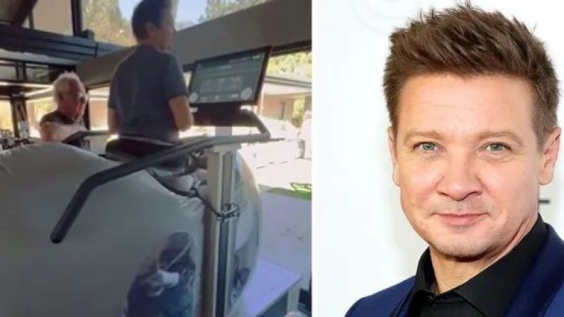 Jeremy Renner’dan İyi Haber! Kaza Sonrası Yürümeye Başladı! 1