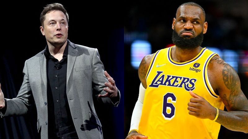 Lebron James ile Elon Musk birbirine girdi, ortalık karıştı! Lebron James 5 dolar için sinirlerine hakim olamadı! 1