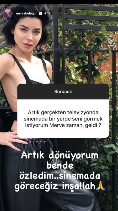 Merve Boluğur'dan “Setleri Özledim” İtirafı! Yeni Projesi İle Geri Dönüyor! 3