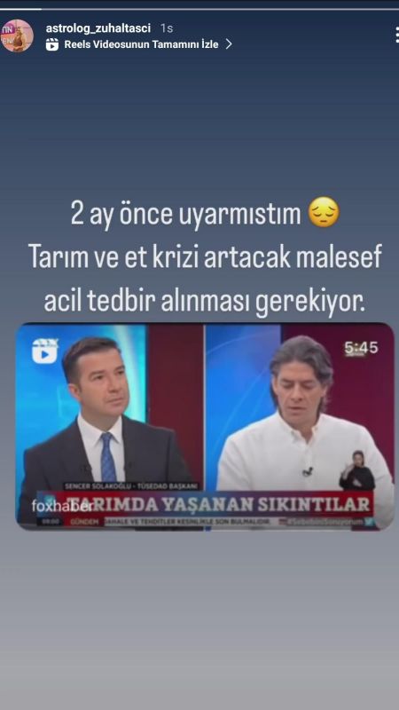 TÜSEDAD Başkanının Sözlerine, Astrolog Zuhal Taşcı’dan Destek Geldi: “Daha Önce Uyarmıştım, Acil Tedbir Alınması Gerekiyor!” 2