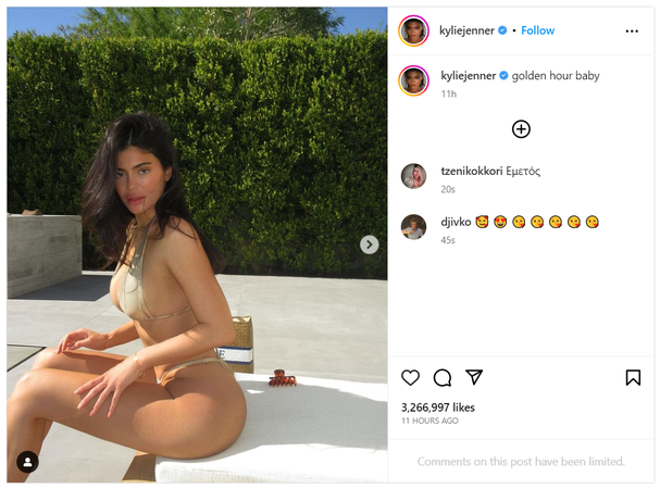 Kylie Jenner ufak bikinisiyle güneşin tadını çıkardı! Moda ikonu güneşlendiği o anları takipçilerinin beğenisine sundu 1