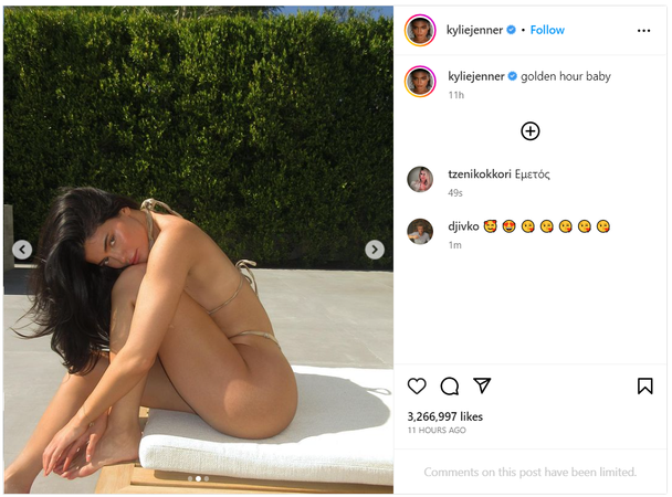 Kylie Jenner ufak bikinisiyle güneşin tadını çıkardı! Moda ikonu güneşlendiği o anları takipçilerinin beğenisine sundu 2