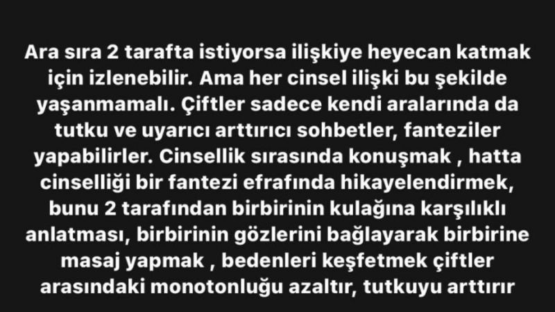 Bunu Da Sordular! “Cinsel İlişki Öncesi O Tarz Filmler Seyredilmeli Mi?” Esra Ezmeci'nin Cinsel İlişki Tavsiyeleri “Yok Artık” Dedirtti! 4