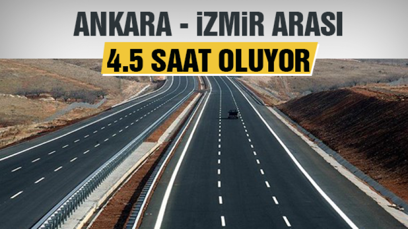 Yeni Proje İle 14 Saatlik Yol 3 Buçuk Saate Kadar Düşecek! İzmir İle Ankara Arasındaki Mesafe Kısalacak! 2