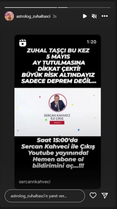 Kahramanmaraş Depremini Öngören Astrolog Zuhal Taşcı'dan Bir Felaket Tahmini Daha! O Tarihe Dikkat Çekti! 3