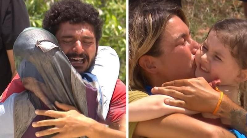 Survivor adasında duygusal karşılaşma! Survivor Asena ve kızı Lidya ağlattı! Öpmelere doyamadı! 2