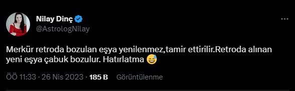 Astrolog Nilay Dinç, günler öncesinden bilmişti! Kadir Doğulu olayını hatırlattı; Merkür retrosunun etkilerini sıraladı! 17 Mayıs’a kadar sabredin 1