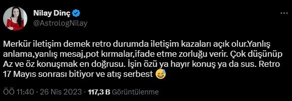 Astrolog Nilay Dinç, günler öncesinden bilmişti! Kadir Doğulu olayını hatırlattı; Merkür retrosunun etkilerini sıraladı! 17 Mayıs’a kadar sabredin 2