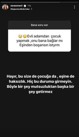 Böyle Paylaşım Görülmedi! Evli Adam İle Birlikte Olan Kadının Çocuk Sorusu Tepki Çekti! Esra Ezmeci'nin O Cevabı Resmen Ayakta Alkışlandı! 3