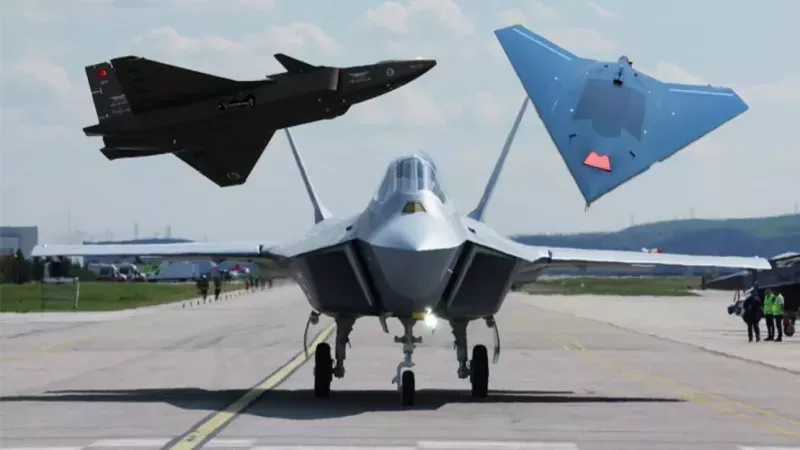 Türkiye, Milli Savunma Sanayisinde Atılım Yaptı! 5. Nesil Muhrip Uçağı Kaan'ı Üretiyor: F-22, J-20 Ve Su-57'ye Rakip Olacak! 3