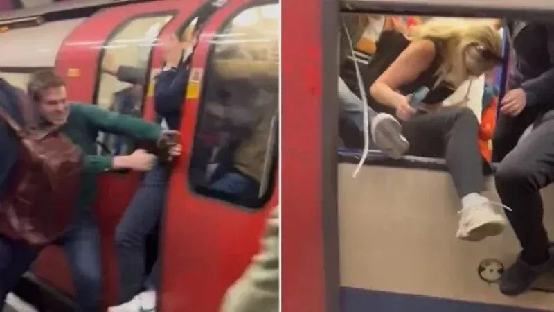 Londra Metrosunda Vagon Yangını Paniği! Clapham Common Metro İstasyonu’nda Yolcular Camları Kırdı! 1