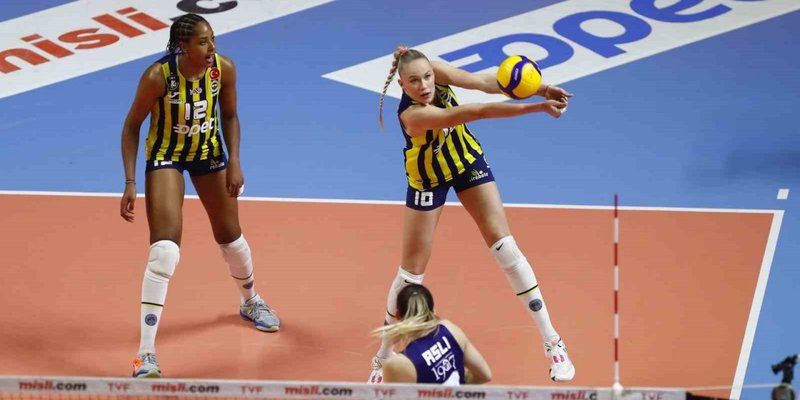 Fenerbahçe Opet Seriye Galibiyetle Başladı! Eczacıbaşı'dan Sezonun İlk Yenilgisi... 3