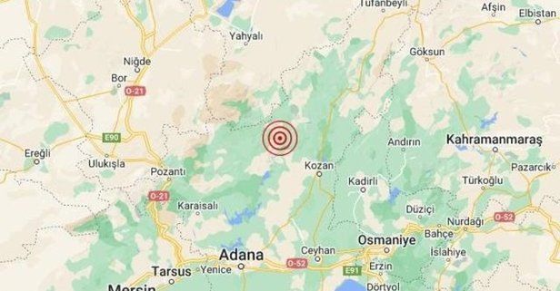 Adana'yı Sarsan Deprem! 3.8 Büyüklüğündeki Sarsıntı Korkuttu! 3