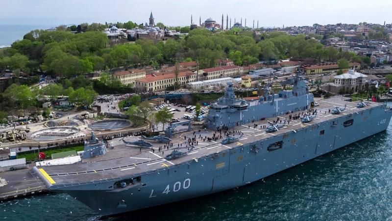 TCG Anadolu Yeniden İstanbul’da! Türk Donanmasının En Büyük Savaş Gemisi Olma Özelliği Taşıyan Gemi Halkın Ziyaretine Açıldı! 2