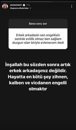 Engelli kız arkadaşını yerin dibine soktu! Esra Ezmeci'den tepki gecikmedi: “En kötü şey vicdanen engelli olmaktır!” 2