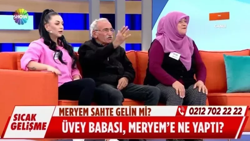 Didem Arslan Yılmaz'la Vazgeçme programın ŞOK OLAY! Canlı yayında üvey babasının tecavüz ettiğini söylemişti: Ailesiyle yüzleştirildi, şok anlar yaşandı! 2