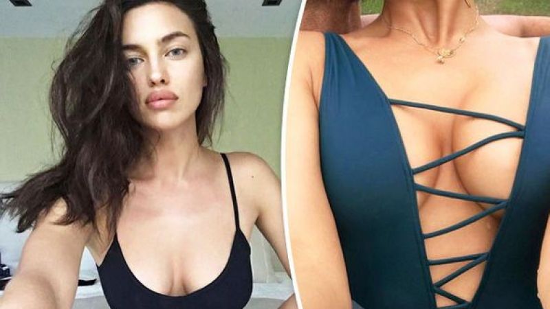 Irina Shayk yeni pozlarıyla mest etti: İç çamaşırını umursamadı... 1