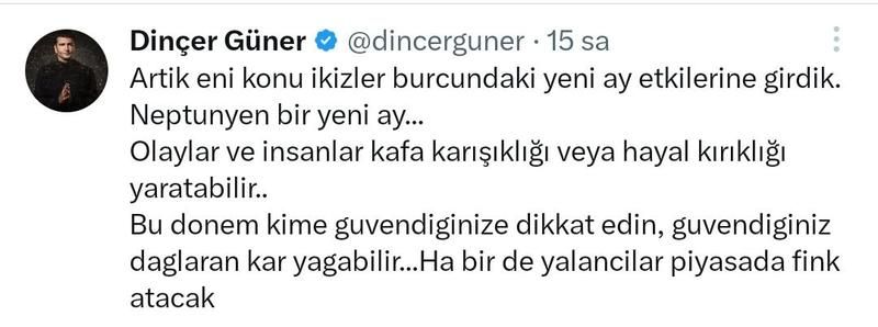 Dinçer Güner, ciddiyet ile uyardı: “Güvendiğiniz dağlara kar yağabilir!” Aman dikkat! 2