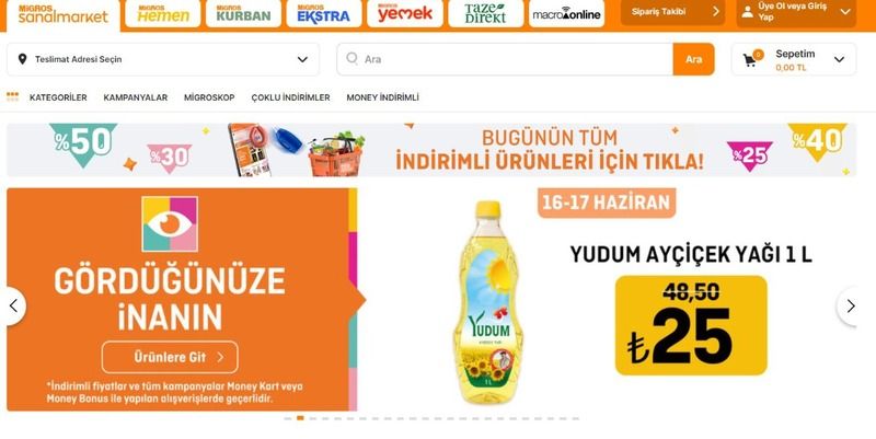 17 Haziran Migros Market indirimleri: Ayçiçek yağı 25 TL'ye geriledi! Kapanın elinde kalıyor! 2